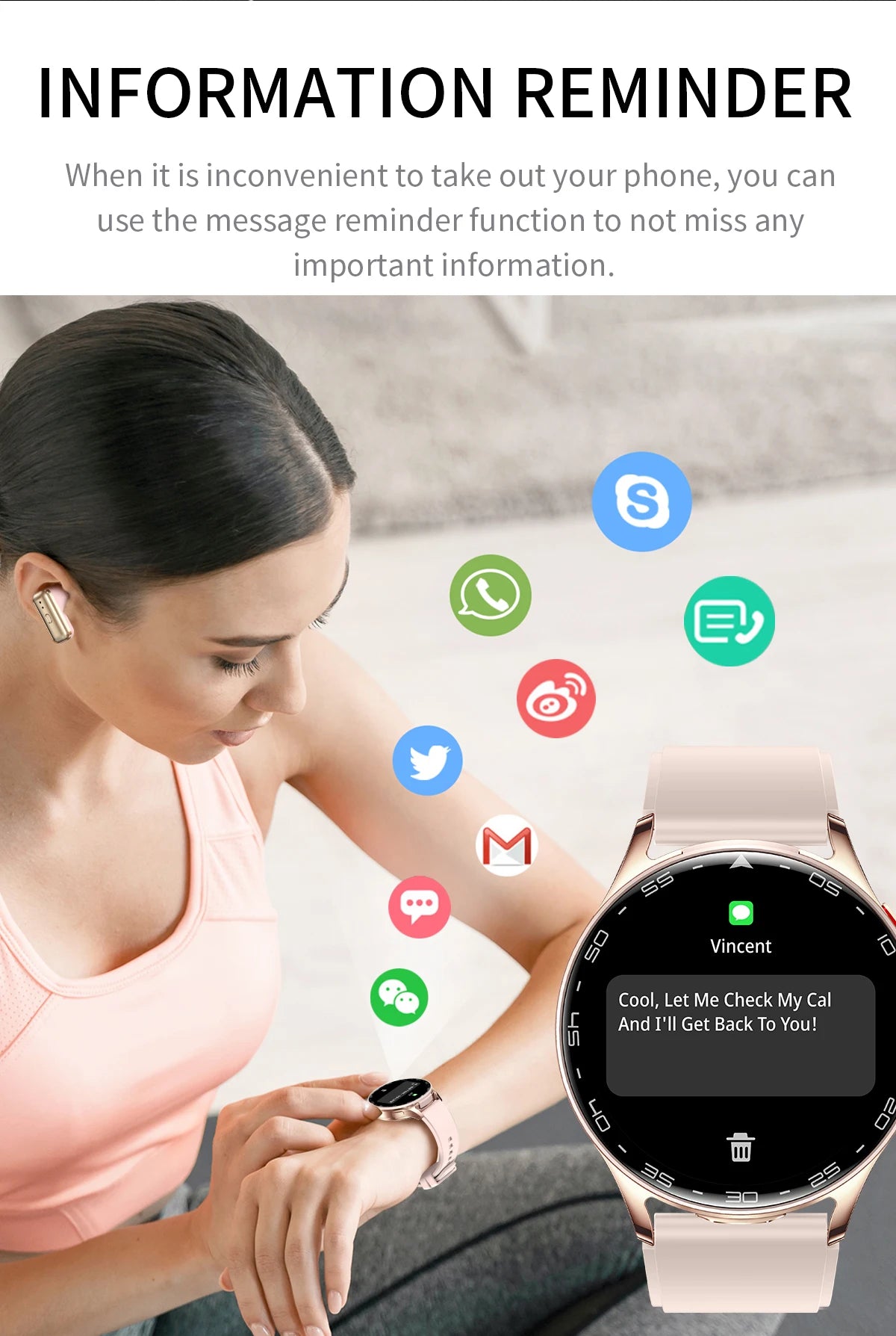 2025 New Smart Watch TWS 2-in-1 Bluetooth Earphones 1.39 inch Full Touch Screen HIFI 9D Sound Quality Sports Health Monitoring