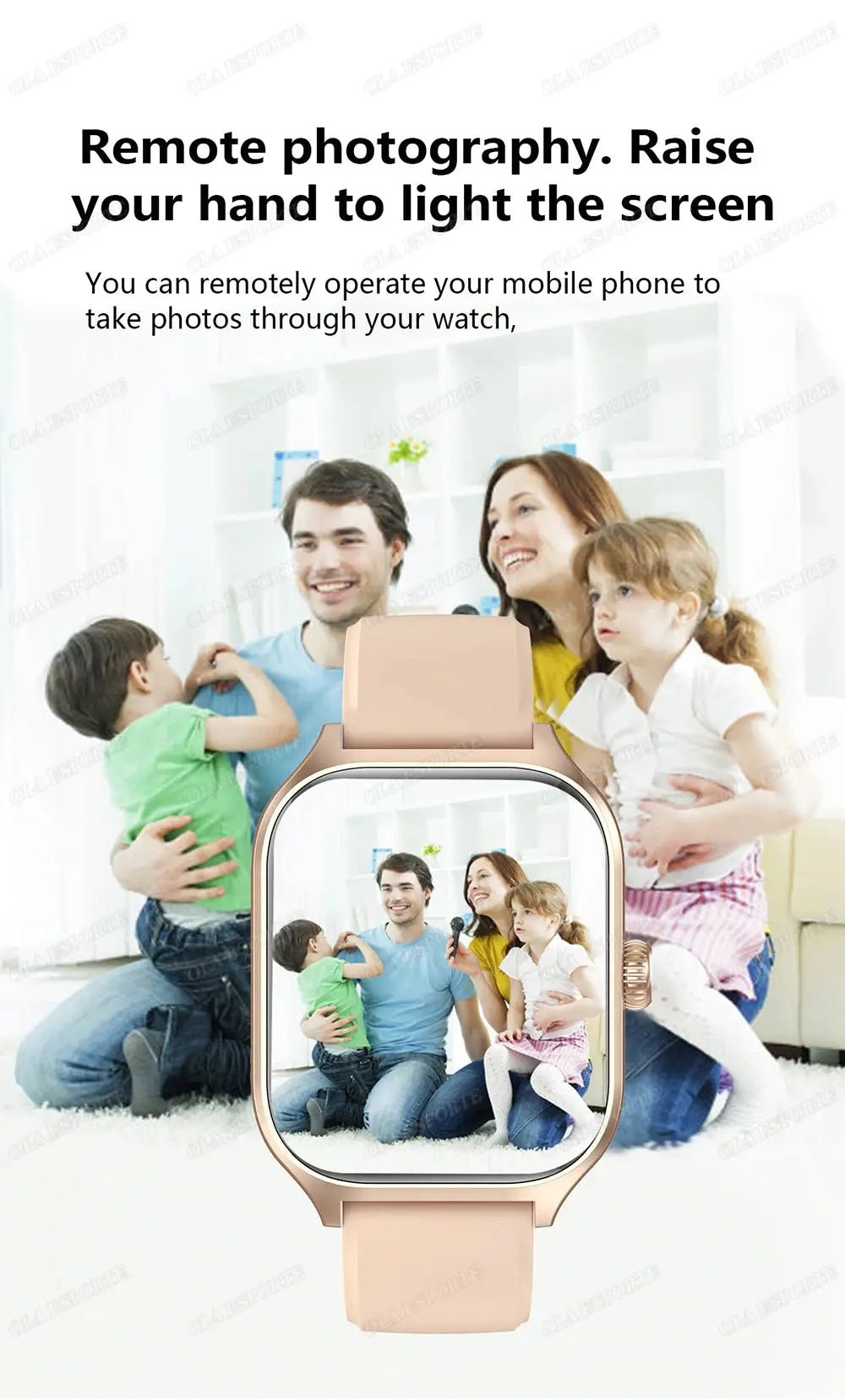 New Smart Watch 2.01 Inch HD Display Answer Make Call Message Preview Sport Modes DIY Dial Weather Forecast For Men Women