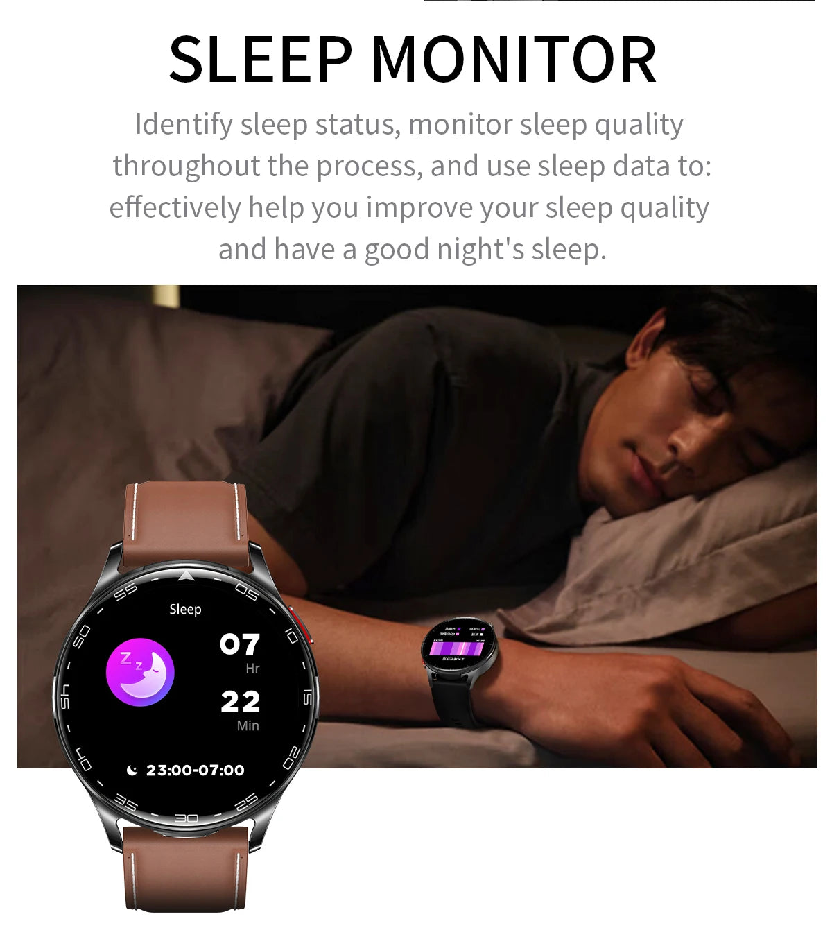 2025 New Smart Watch TWS 2-in-1 Bluetooth Earphones 1.39 inch Full Touch Screen HIFI 9D Sound Quality Sports Health Monitoring