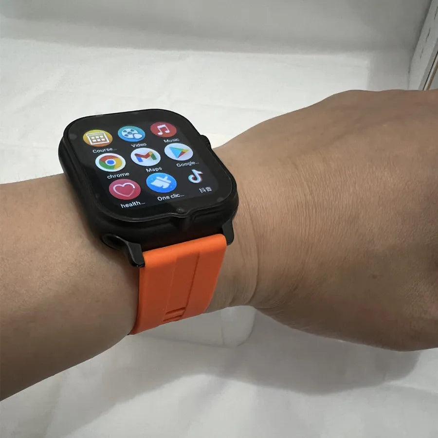 2025 New Smart Watch Android 9.0 Children Phone Watch Sim Card 2+32gb Video Call Wifi Internet GPS Location Tracker Boy Girl SOS
