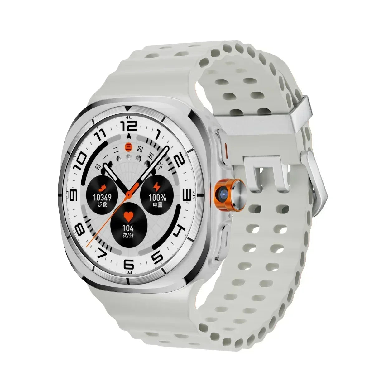 2025 New Smart Watch Android OS Smartwatch 5G Sim Card GPS WIFI Rotary Camera Global Calling 256GB Storage Amoled Screen