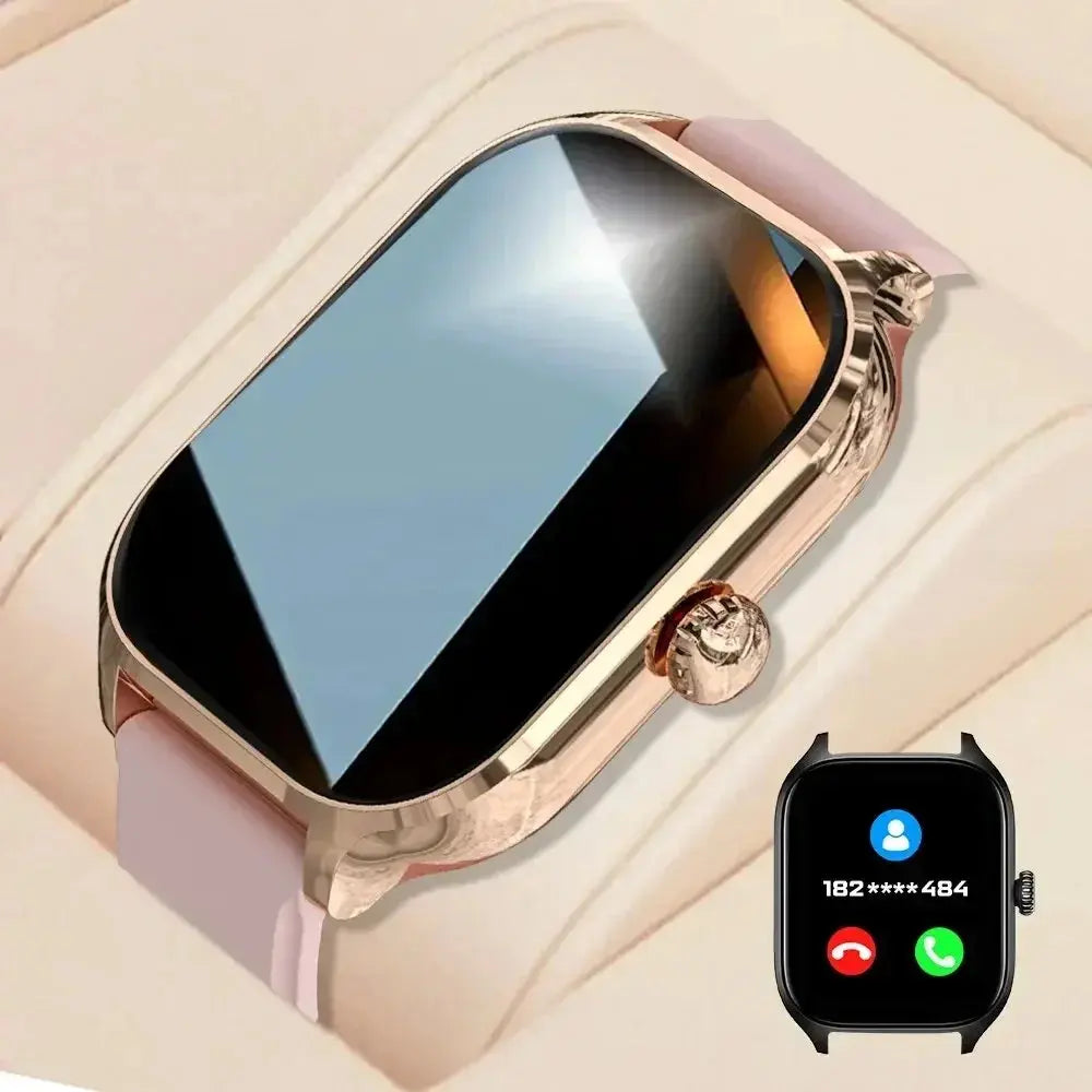 New Smart Watch 2.01 Inch HD Display Answer Make Call Message Preview Sport Modes DIY Dial Weather Forecast For Men Women