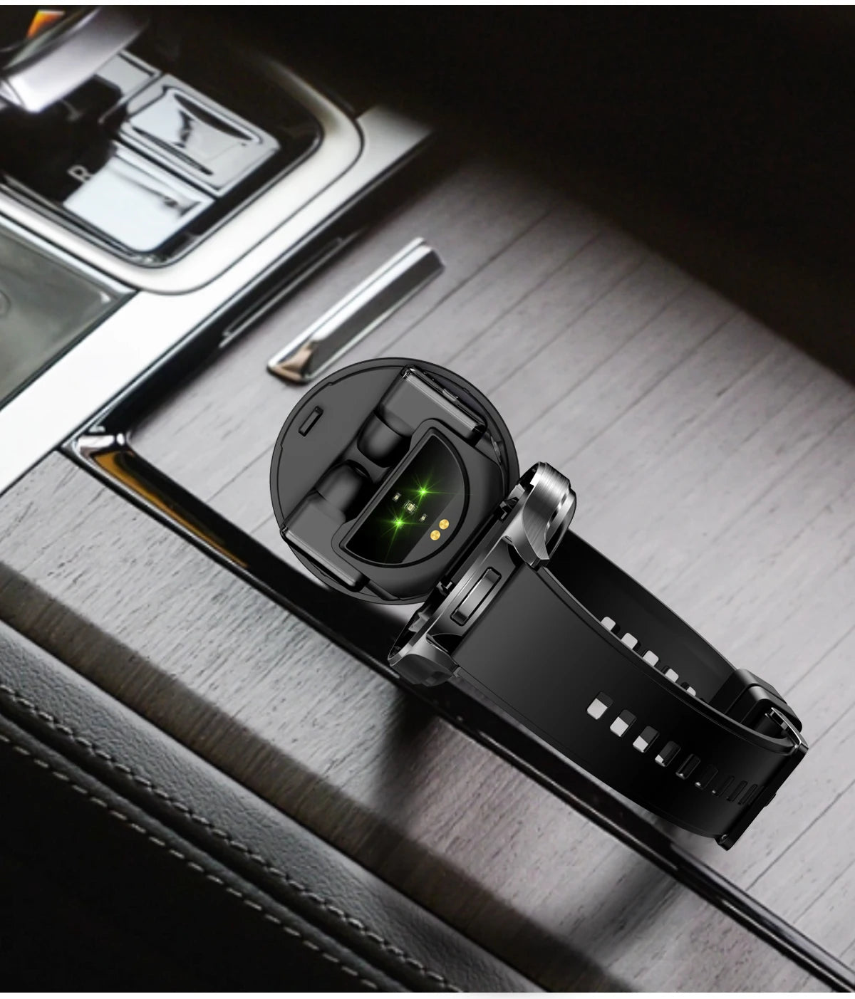 2025 New Smart Watch TWS 2-in-1 Bluetooth Earphones 1.39 inch Full Touch Screen HIFI 9D Sound Quality Sports Health Monitoring