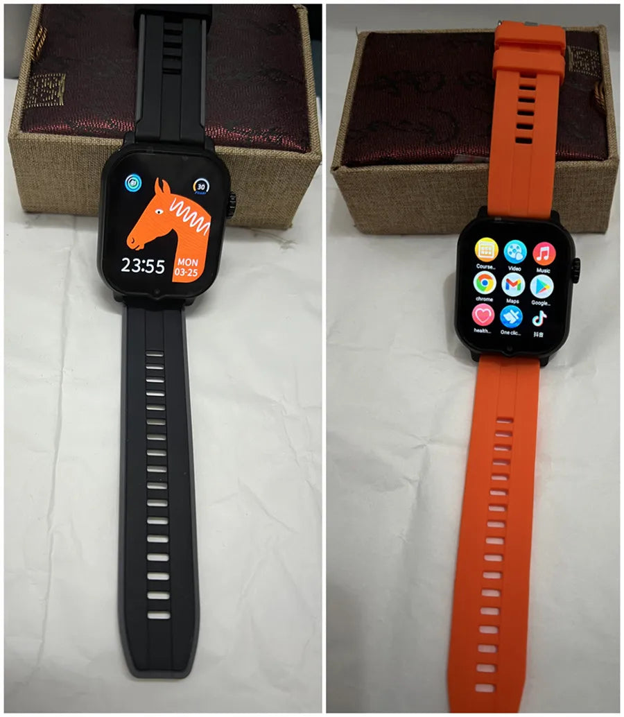 2025 New Smart Watch Android 9.0 Children Phone Watch Sim Card 2+32gb Video Call Wifi Internet GPS Location Tracker Boy Girl SOS